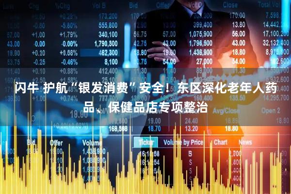 闪牛 护航“银发消费”安全！东区深化老年人药品、保健品店专项整治