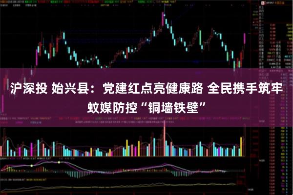 沪深投 始兴县：党建红点亮健康路 全民携手筑牢蚊媒防控“铜墙铁壁”